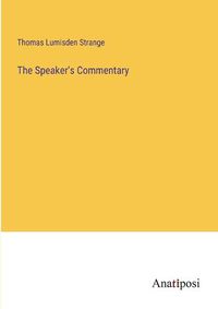 Cover image for The Speaker's Commentary