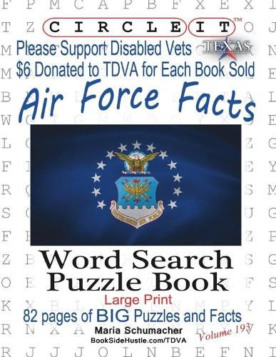 Cover image for Circle It, Air Force Facts, Word Search, Puzzle Book