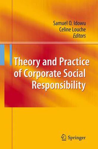 Cover image for Theory and Practice of Corporate Social Responsibility
