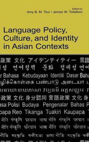 Cover image for Language Policy, Culture, and Identity in Asian Contexts