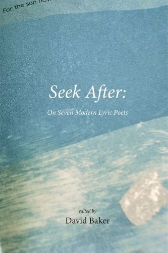 Cover image for Seek After