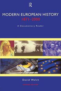 Cover image for Modern European History 1871-2000: A Documentary Reader