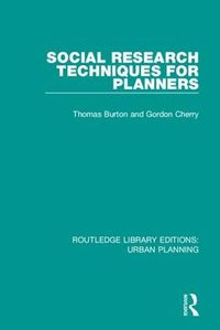 Cover image for Social Research Techniques for Planners