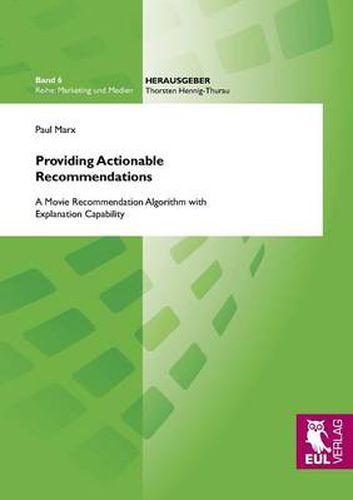 Cover image for Providing Actionable Recommendations