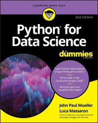 Cover image for Python for Data Science For Dummies, 2nd Edition