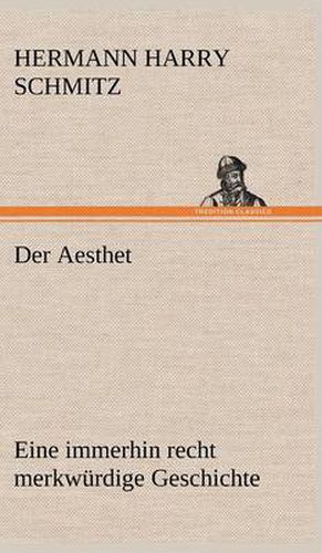 Cover image for Der Aesthet