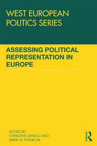 Cover image for Assessing Political Representation in Europe