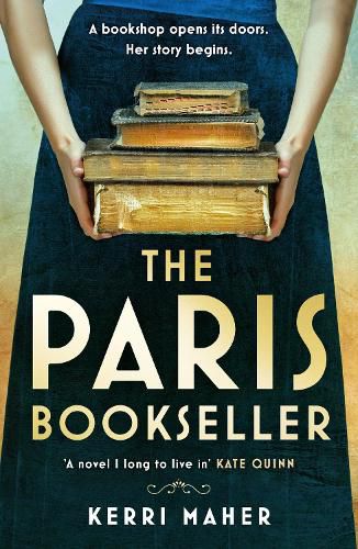 Cover image for The Paris Bookseller: A sweeping story of love, friendship and betrayal in bohemian 1920s Paris