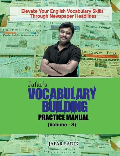 Cover image for Jafar's Vocabulary Building Practice Manual (Volume - 3)