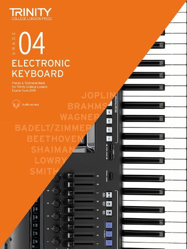 Grade 4 Electronic Keyboard Exam Pieces 2019-2022: And Technical Work - Grade 4