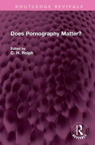 Cover image for Does Pornography Matter?