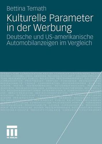 Cover image for Kulturelle Parameter in Der Werbung: Deutsche Und Us-Amerikanische Automobilanzeigen Im Vergleich