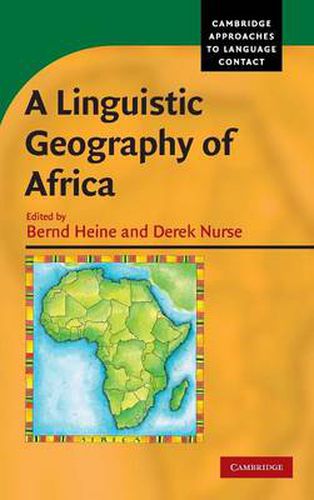 Cover image for A Linguistic Geography of Africa