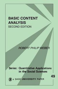 Cover image for Basic Content Analysis