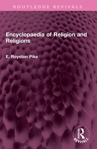 Cover image for Encyclopaedia of Religion and Religions