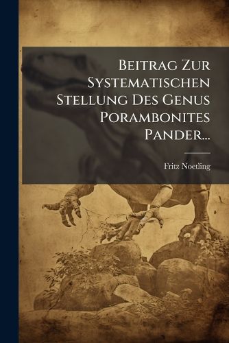 Cover image for Beitrag Zur Systematischen Stellung Des Genus Porambonites Pander...