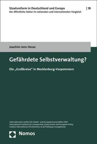 Cover image for Gefahrdete Selbstverwaltung?: Die 'Grosskreise' in Mecklenburg-Vorpommern