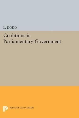 Cover image for Coalitions in Parliamentary Government