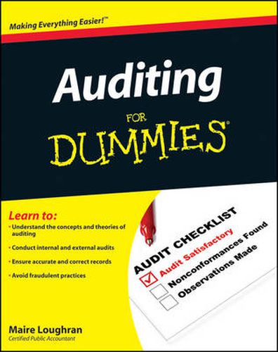 Cover image for Auditing For Dummies