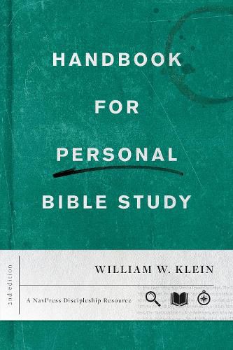 Cover image for Handbook for Personal Bible Study Second Edition