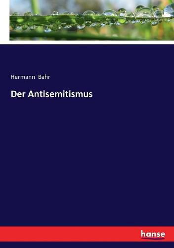 Cover image for Der Antisemitismus