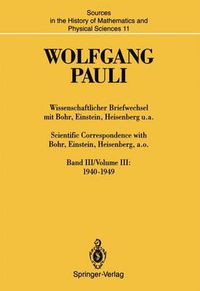 Cover image for Wolfgang Pauli : Scientific Correspondence with