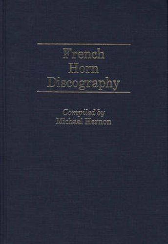 Cover image for French Horn Discography