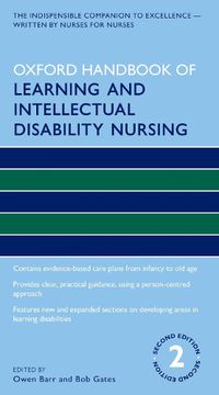 Cover image for Oxford Handbook of Learning and Intellectual Disability Nursing