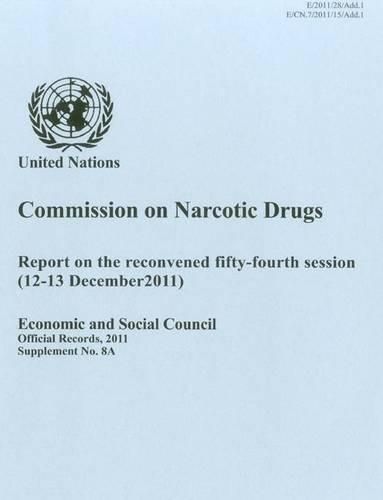 Cover image for Commission on JKVG: Report on the Reconvened Fifty-fourth Session (12 to 13 December 2011)