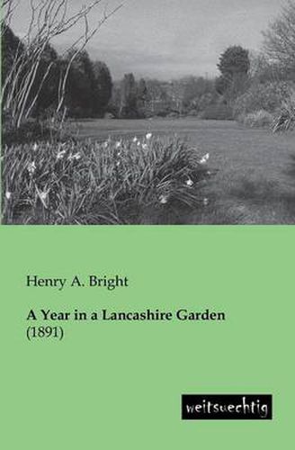 Cover image for A Year in a Lancashire Garden