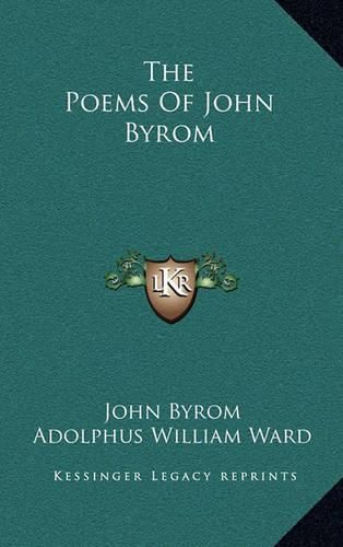 The Poems of John Byrom