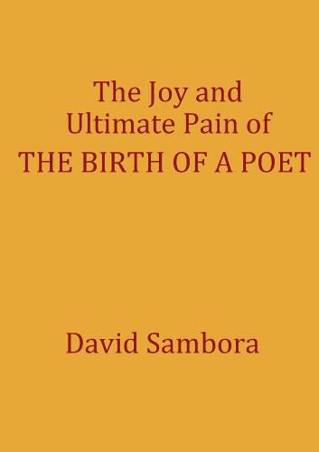 Cover image for The Joy and Ultimate Pain of THE BIRTH OF A POET