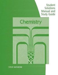 Cover image for Student Solutions Manual with Study Guide for Brown/Holme's Chemistry  for Engineering Students, 3rd