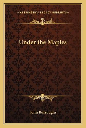 Cover image for Under the Maples