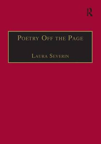 Cover image for Poetry Off the Page: Twentieth-Century British Women Poets in Performance