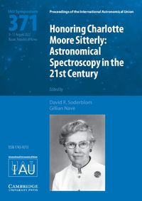 Cover image for Honoring Charlotte Moore Sitterly (IAU S371)