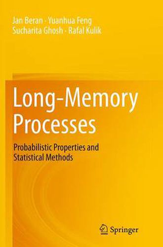 Cover image for Long-Memory Processes: Probabilistic Properties and Statistical Methods