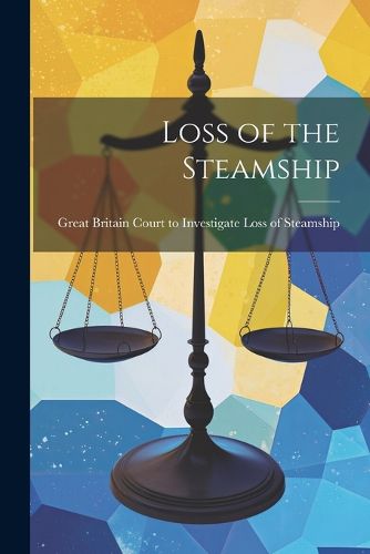 Cover image for Loss of the Steamship