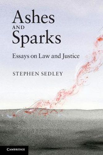 Cover image for Ashes and Sparks: Essays On Law and Justice