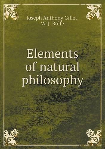 Elements of natural philosophy