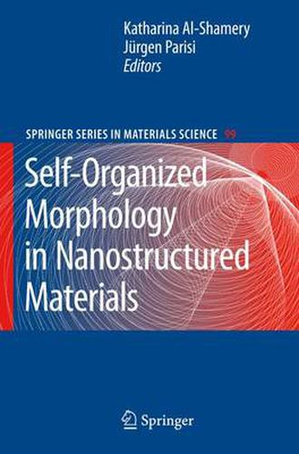 Cover image for Self-Organized Morphology in Nanostructured Materials