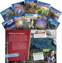 Cover image for Let's Explore Earth & Space Science Grades 4-5, 10-Book Set