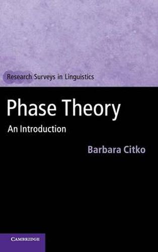 Cover image for Phase Theory: An Introduction