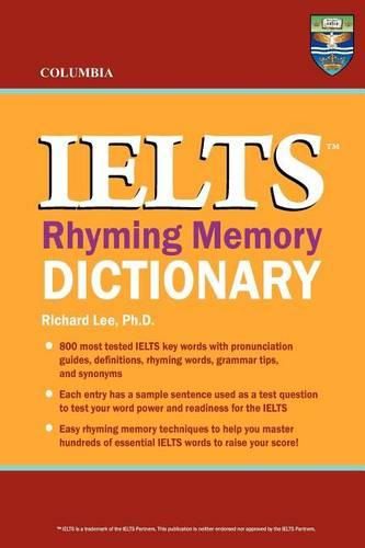 Cover image for Columbia IELTS Rhyming Memory Dictionary