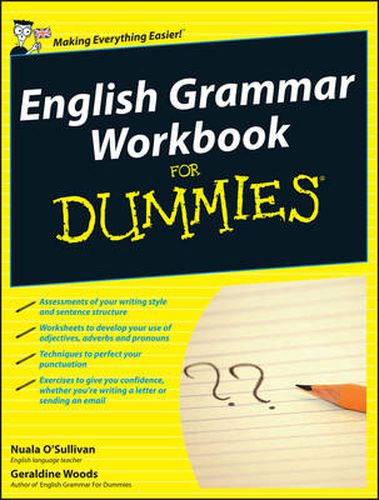 Cover image for English Grammar Workbook For Dummies