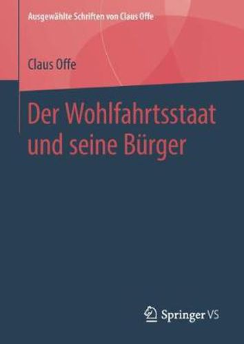 Cover image for Der Wohlfahrtsstaat Und Seine Burger