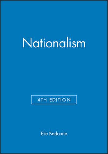 Cover image for Nationalism