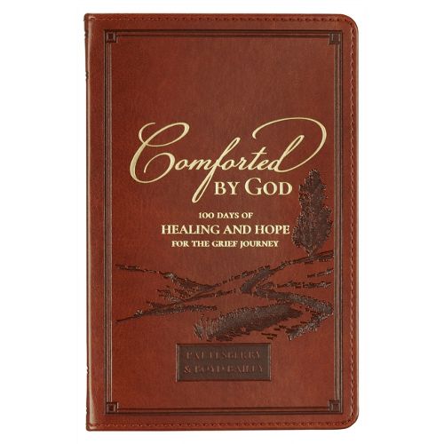 Cover image for Devotional Comforted by God Faux Leather