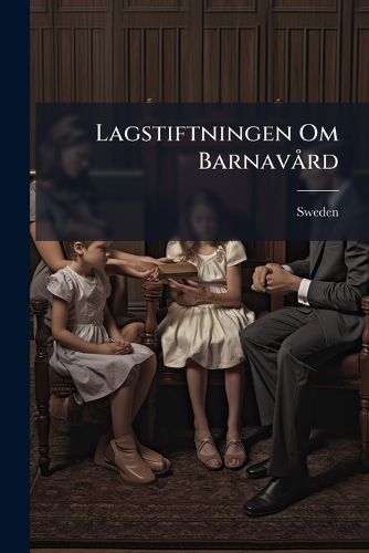 Cover image for Lagstiftningen Om Barnavrd: de Nya Lagarna Om Vrden AF Fosterbarn, Uppfostran T Vanartade Och I Sedligt Afseende Frsummade Barn Samt Behandlingen AF Minderriga Frbrytare