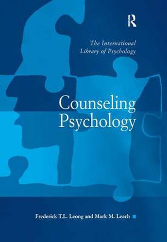 Cover image for Counseling Psychology